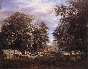 VELDE, Adriaen van de The Farm er oil painting on canvas